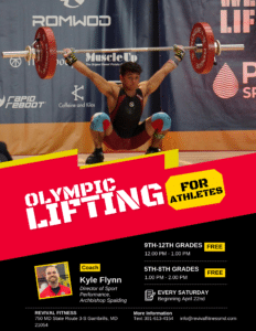 olympic lifting youth athletes crofton md